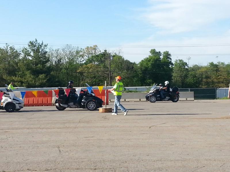 At the drags