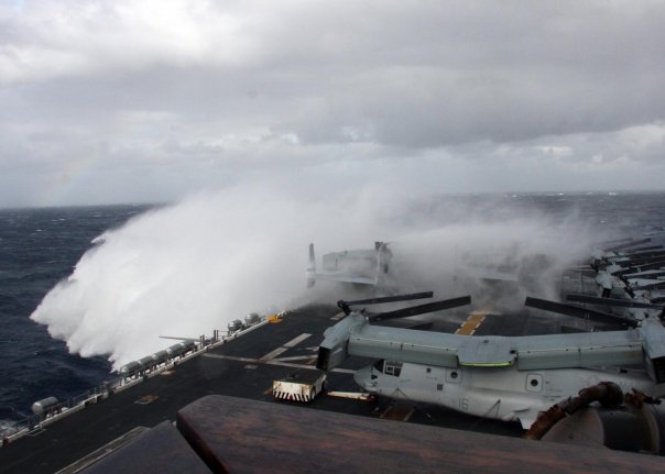 Atlantic storm wave