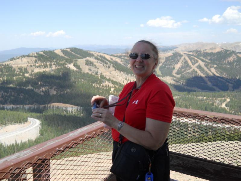 Atop Monarch Ridge