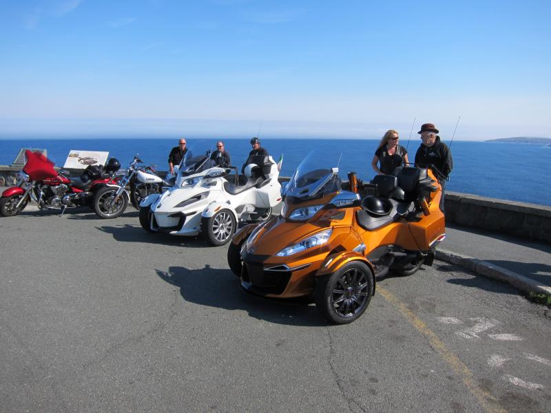 Beautiful sunny Sept. day at Signal Hill, St. John's Newfoundland
