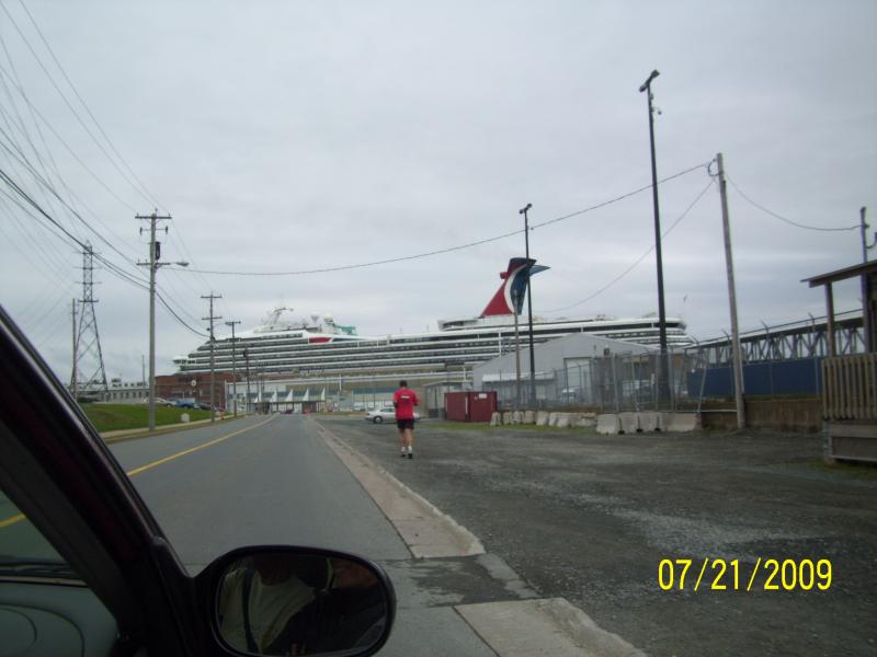 Cruise ship.