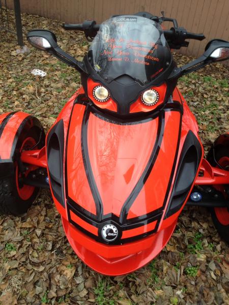 Custom painted