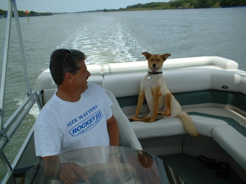 day on the boat