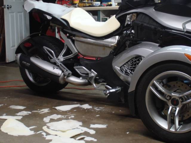 dishing seat out