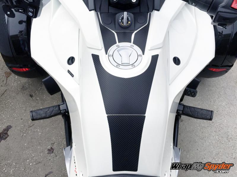 F3 Tank protector Carbon Fiber