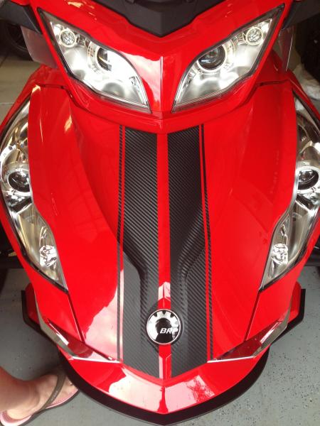 Frunk GT Stripes