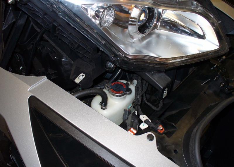 Getting to the headlight