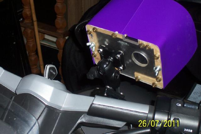 GPS mounted back view
