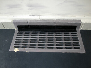 grate close up