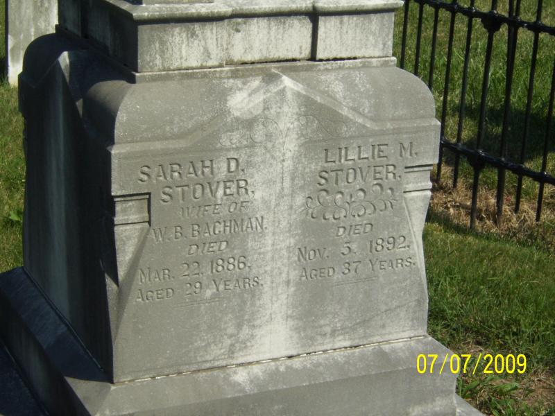 Headstones.
