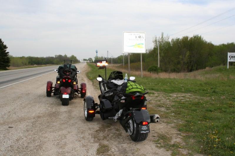 Iowa State Line!