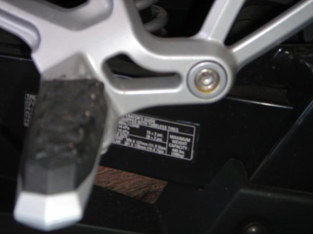 Left Peg side view