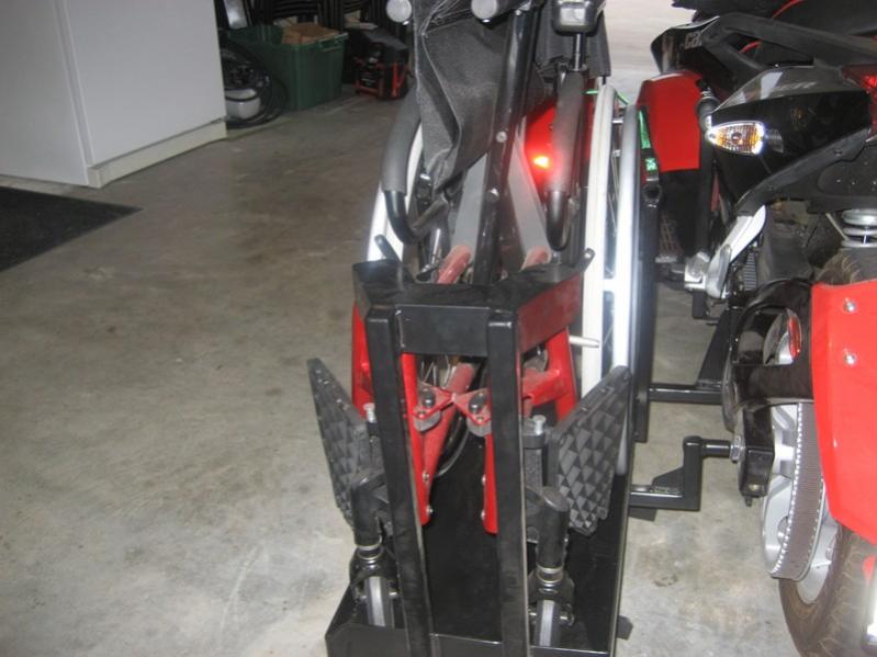 Lengthening mounting arms would allow use on 1010 RT