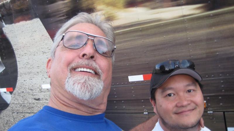 Me and the boy