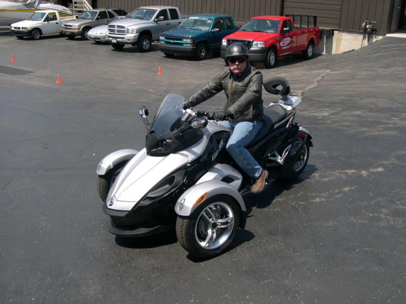 MY TEST RIDE IN 2008