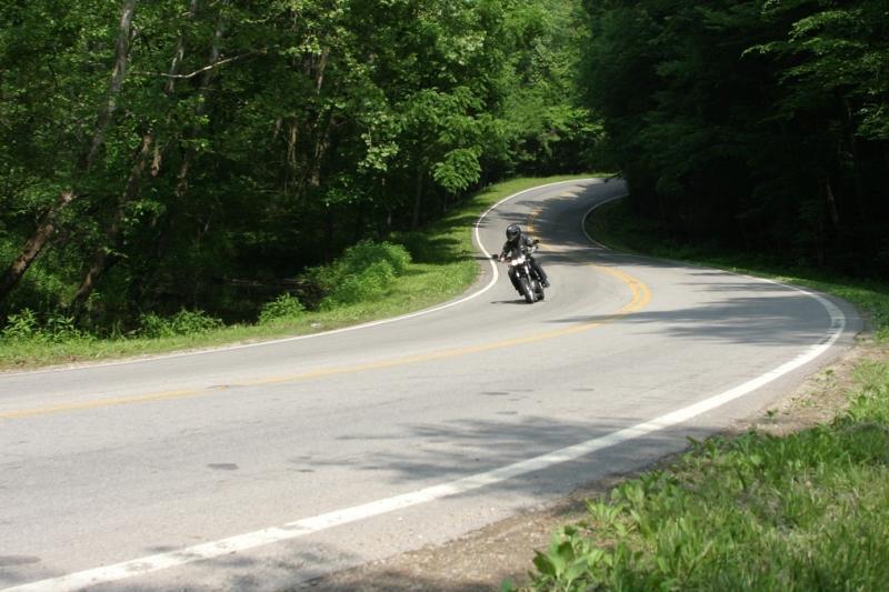 Natalia on State Route 56 in the Hocking Hills, Ohio