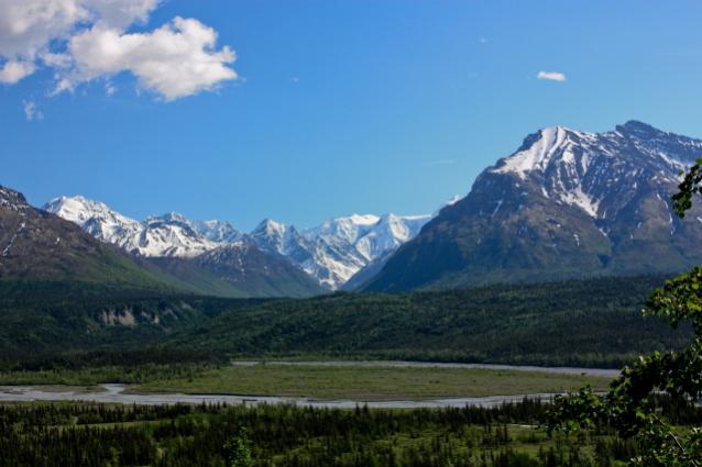 near mat glacier