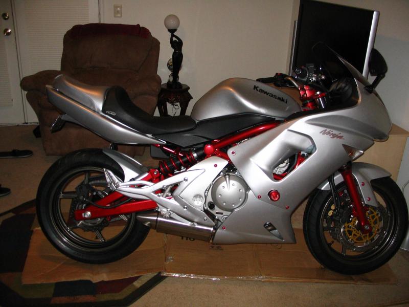 NINJA 650r----out with the old, in with the SPYDER