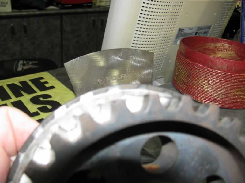 Outer flange wear