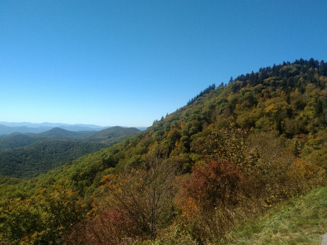 Overlook off the Blue Ridge Pkwy.