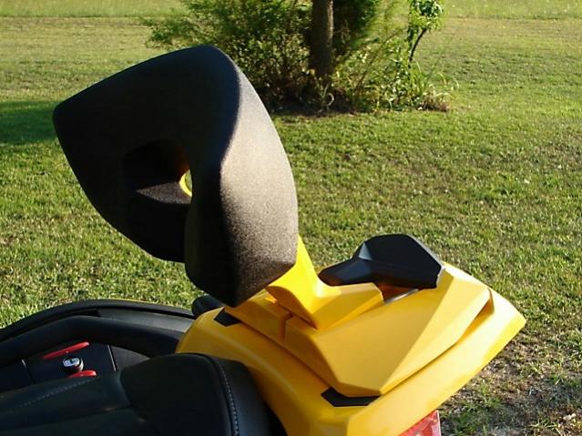 Passenger backrest
