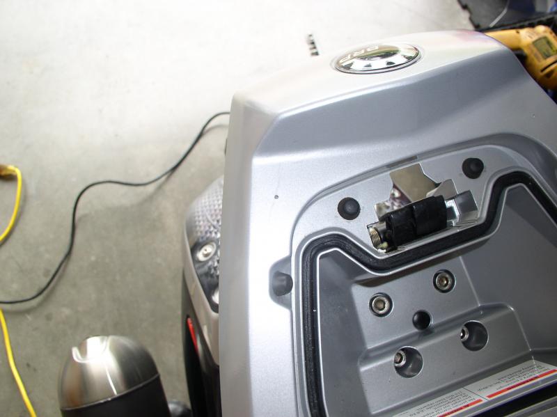 Pin punch marks