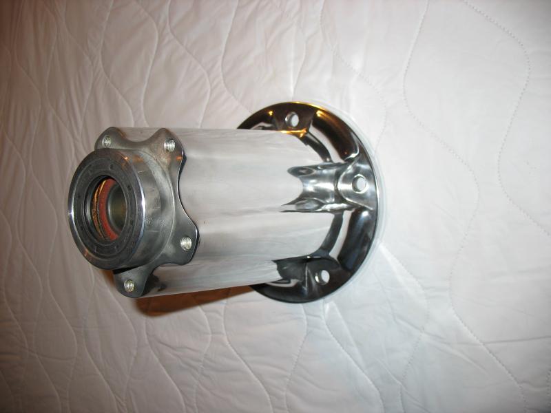 polished center wheel