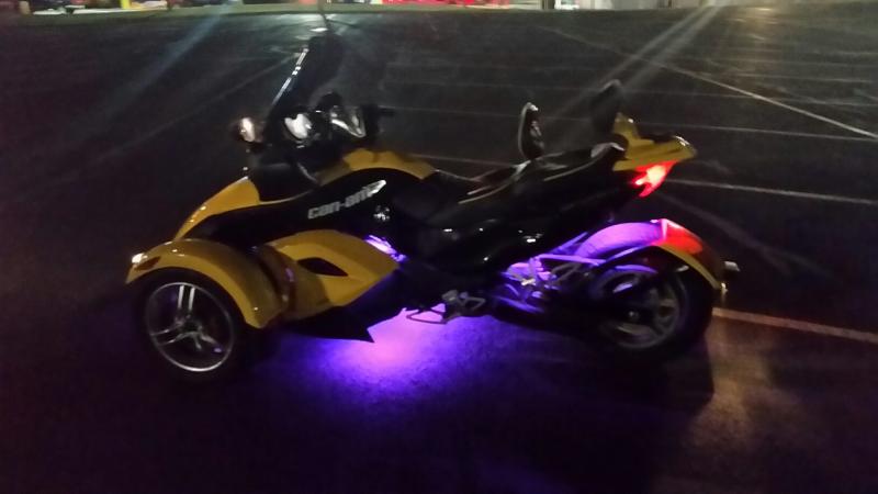 Purple underglow