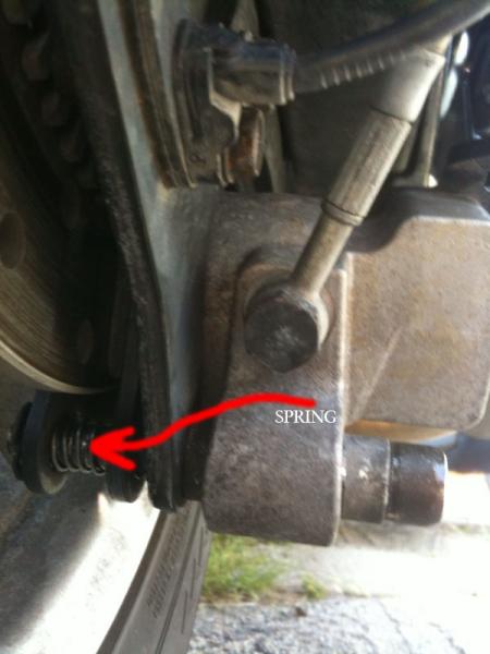 REAR BRAKE SPRING
