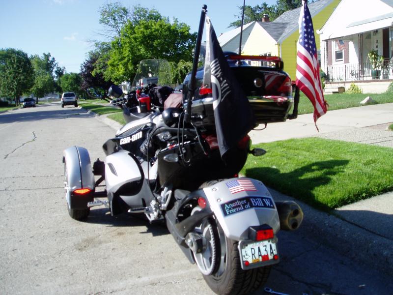 rear view
