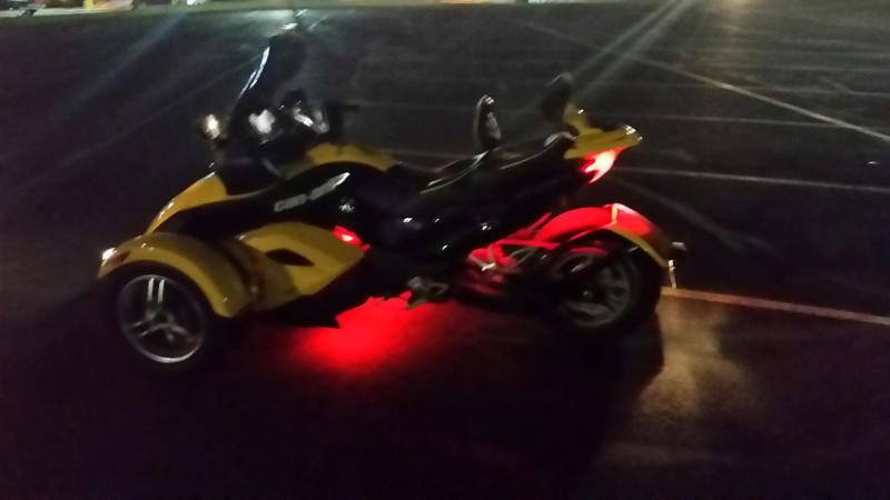 Red underglow