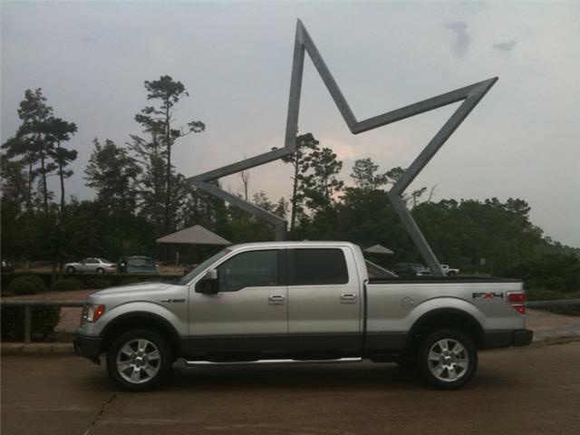 Regge just picked up his new truck in Texas
