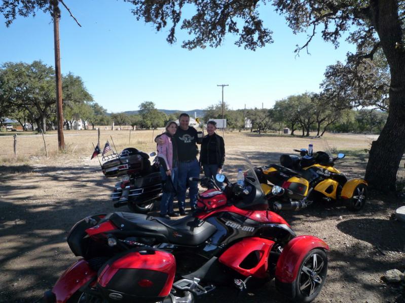 riding with friends