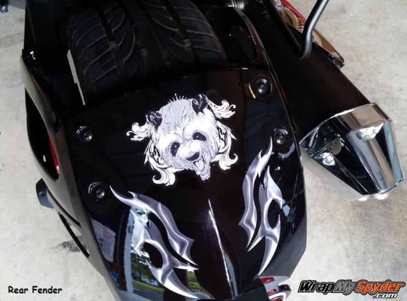 Rockin Panda rear fender