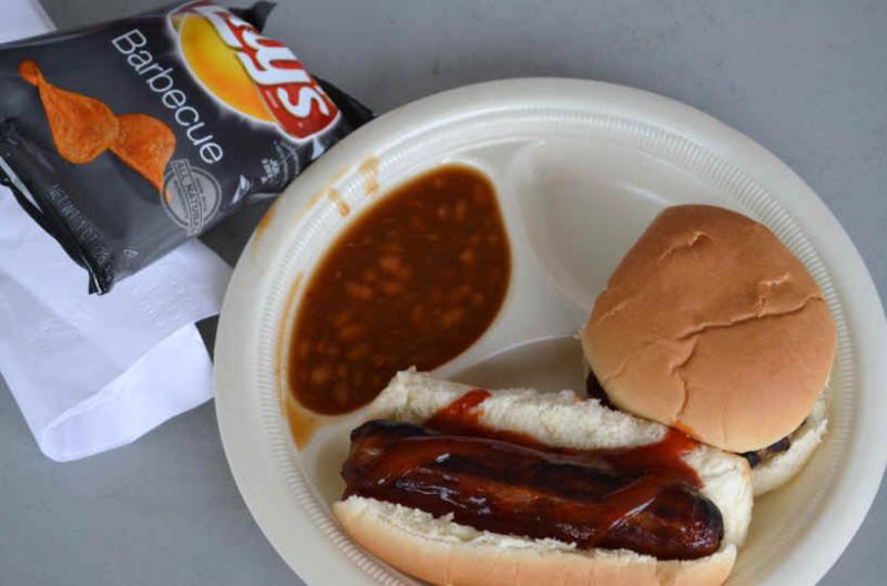 sat bbq lunch