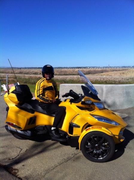 Spyder on bridge