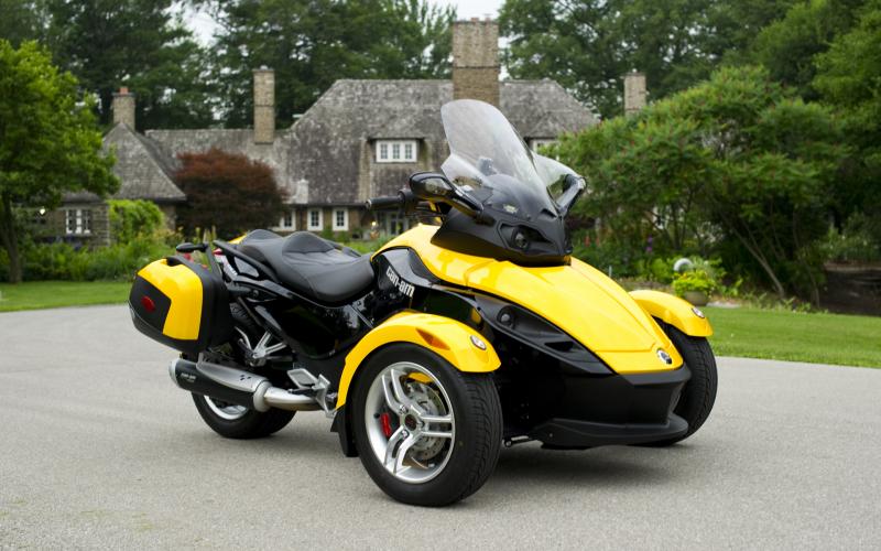 Spyder Saddle Bag Front