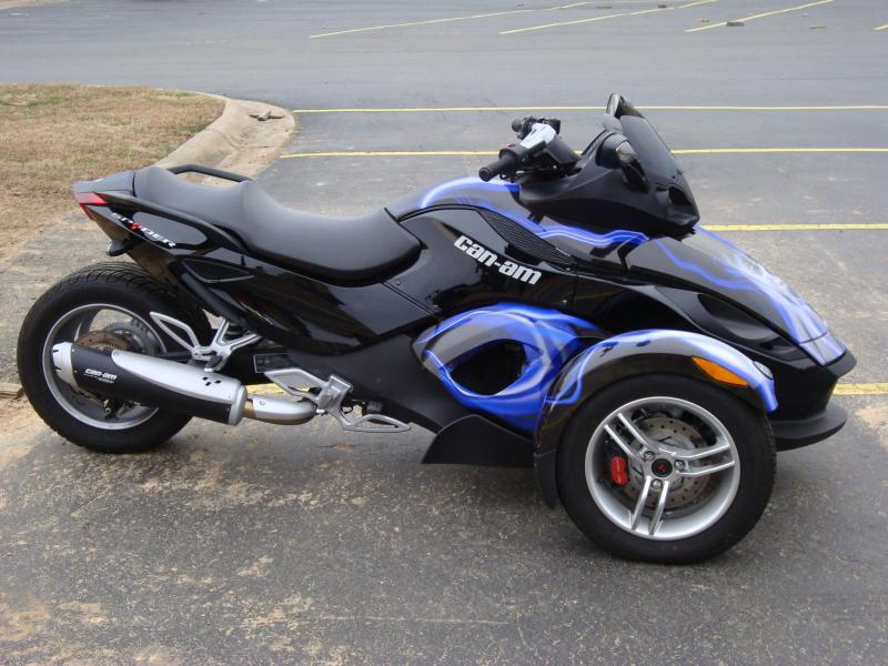 spyder side view