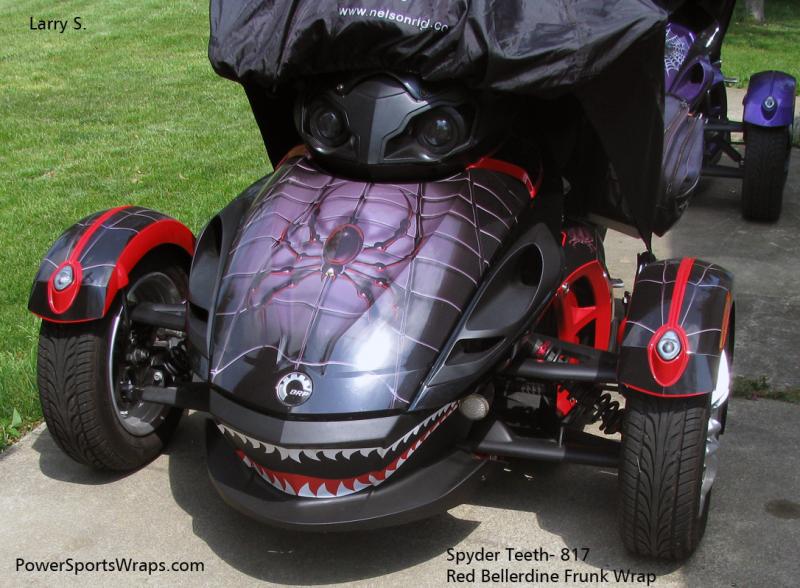 Spyder Teeth graphics kit.  ORDER 814-838-6377