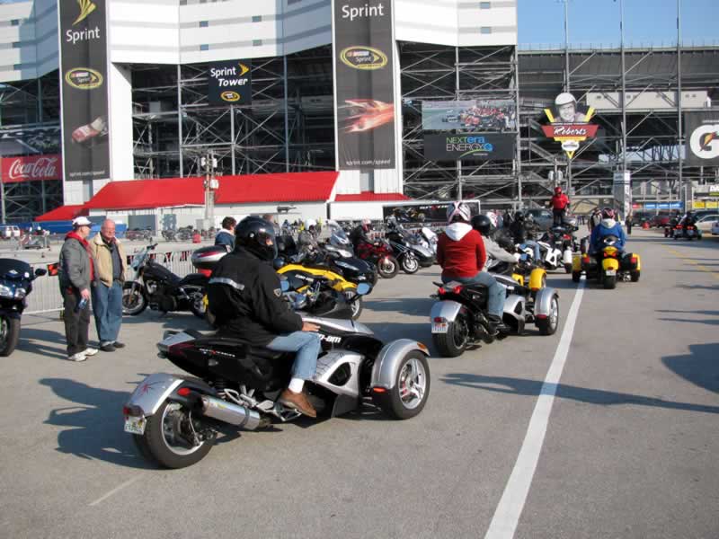 Starting to line up