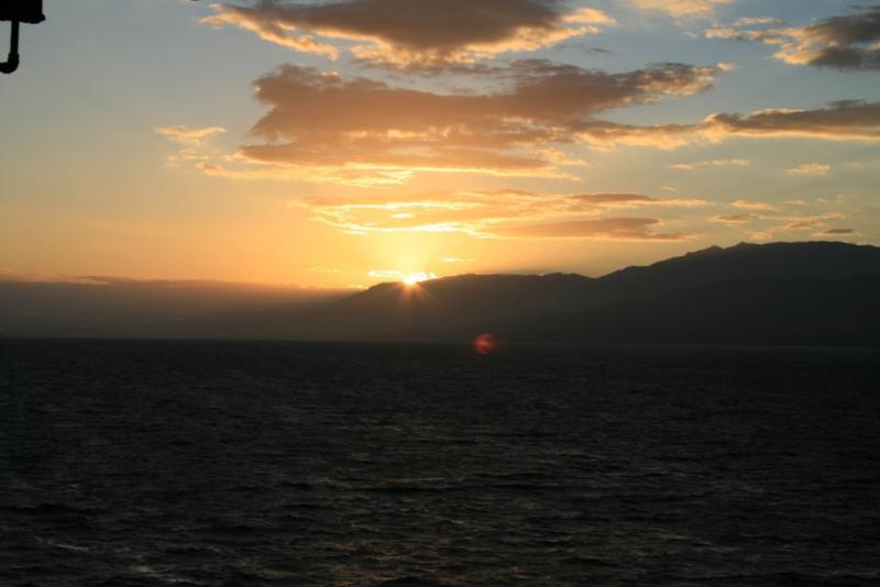 Sunrise in Haiti