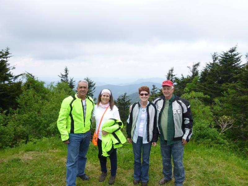 Top of Mt Mitchell