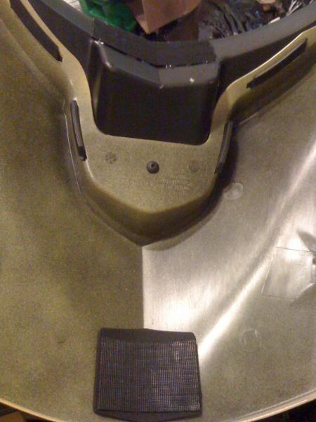 underside of cowl