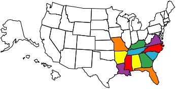 VisitedStates2010