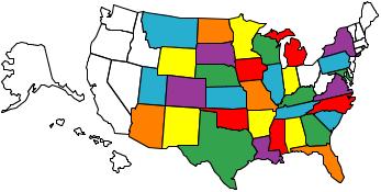 VisitedStatesMap