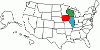 VisitedStatesMap