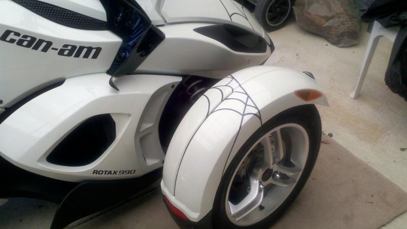 Web for the fender