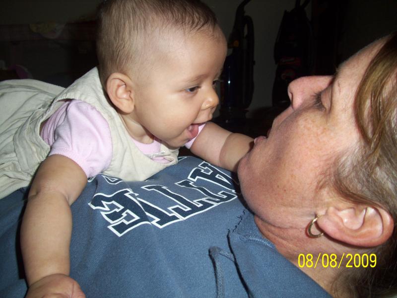 With Aunt Suzanne